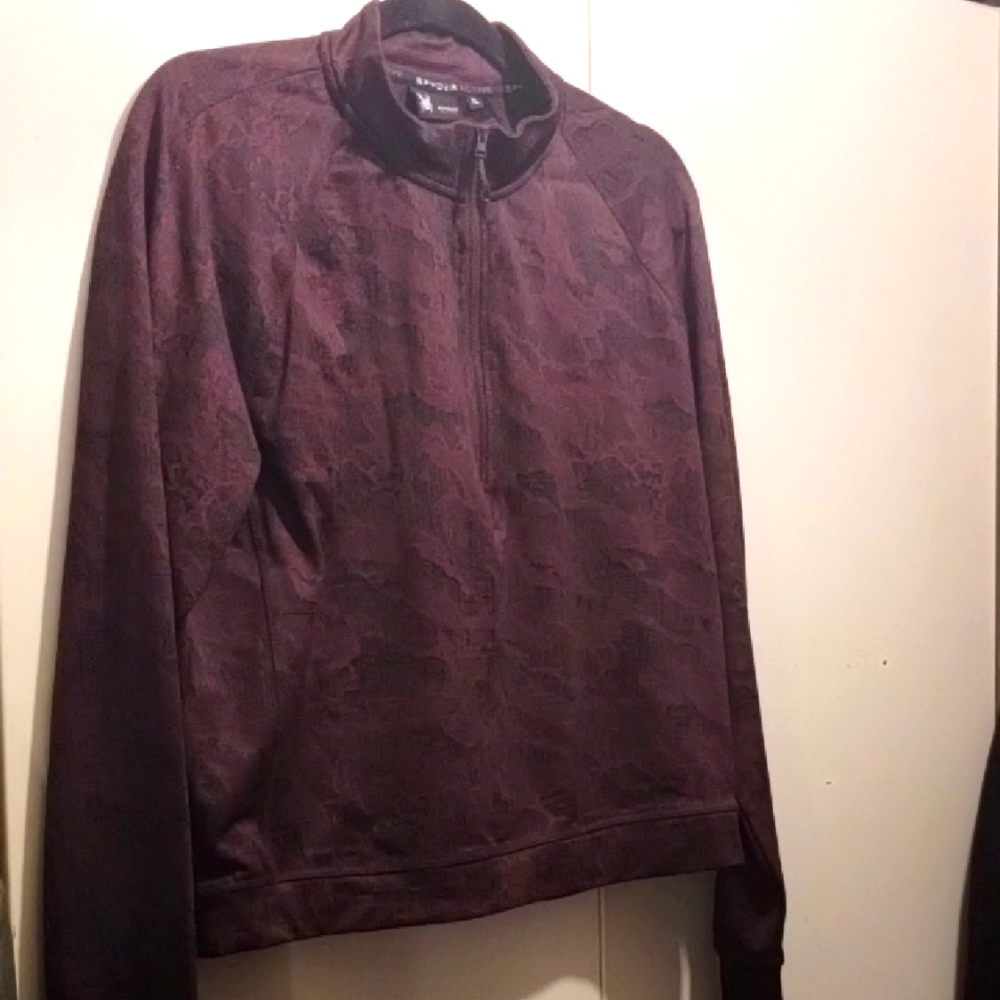 Work SPYDER Jacket XL Maroon with design